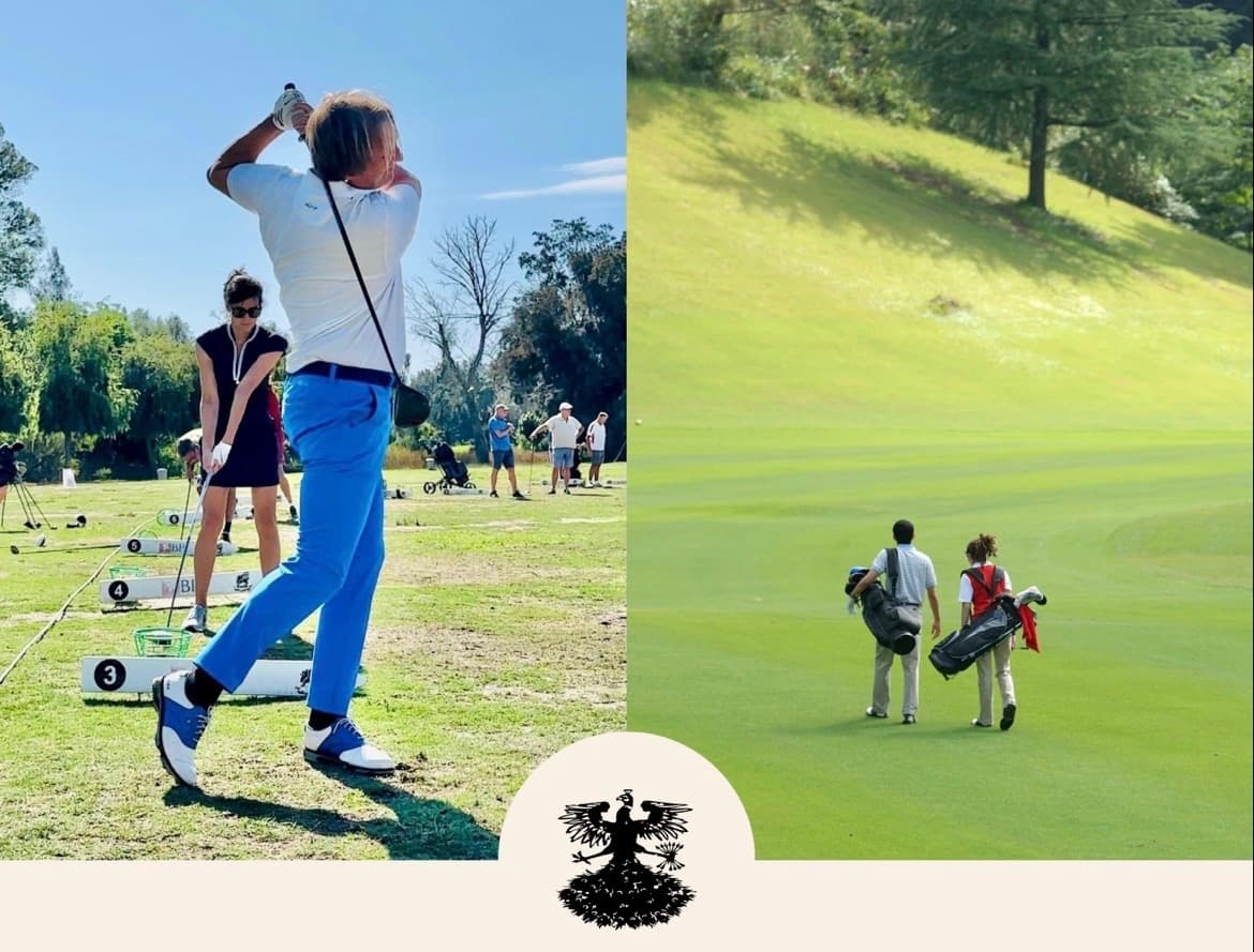 Golf Clinic by Edmond Fokker van Crayestein