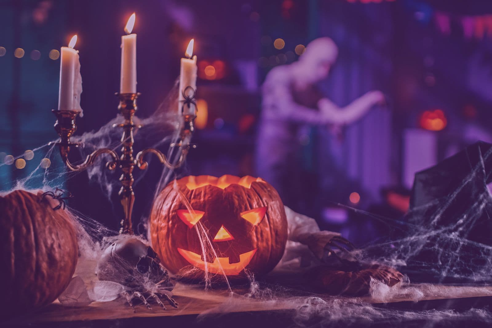 Halloween Masquerade Ball atmosphere